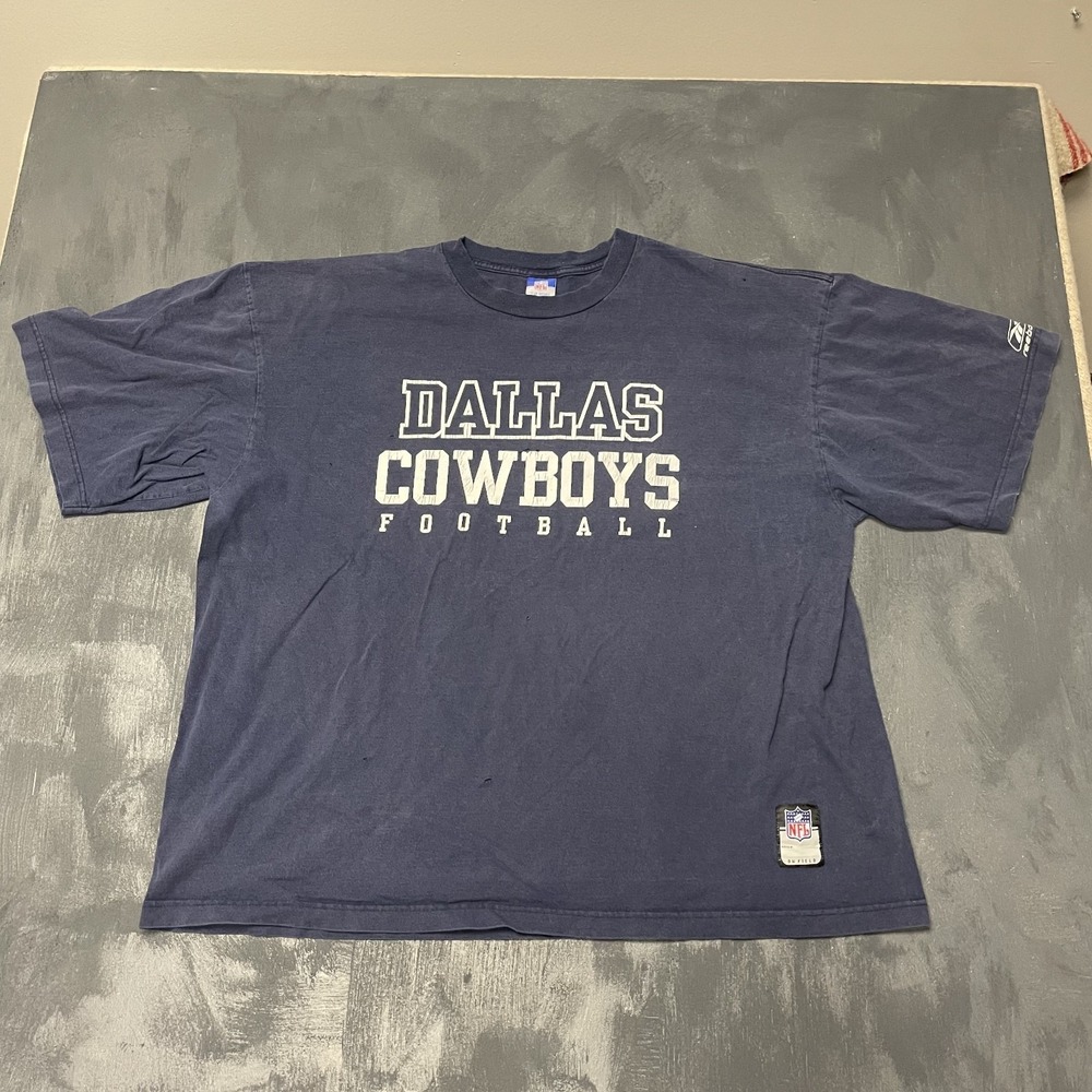 Vintage Reebok Dallas Cowboys shirt mens XXL blue 2000s y2k NFL